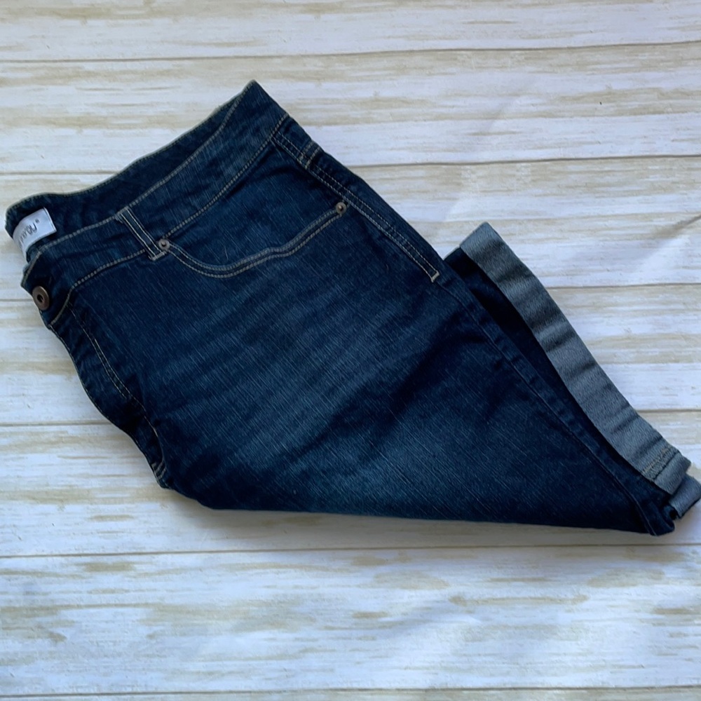Jean Cuffed Shorts